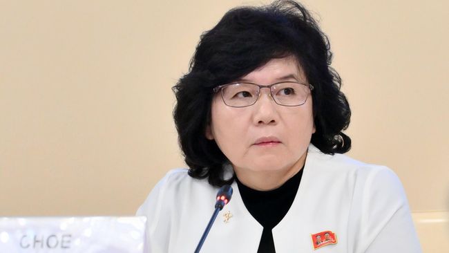Министр иностранных дел КНДР Цой Сон Хи Министр иностранных дел КНДР Цой Сон Хи
