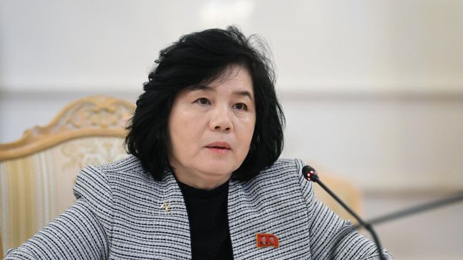 Министр иностранных дел КНДР Цой Сон Хи