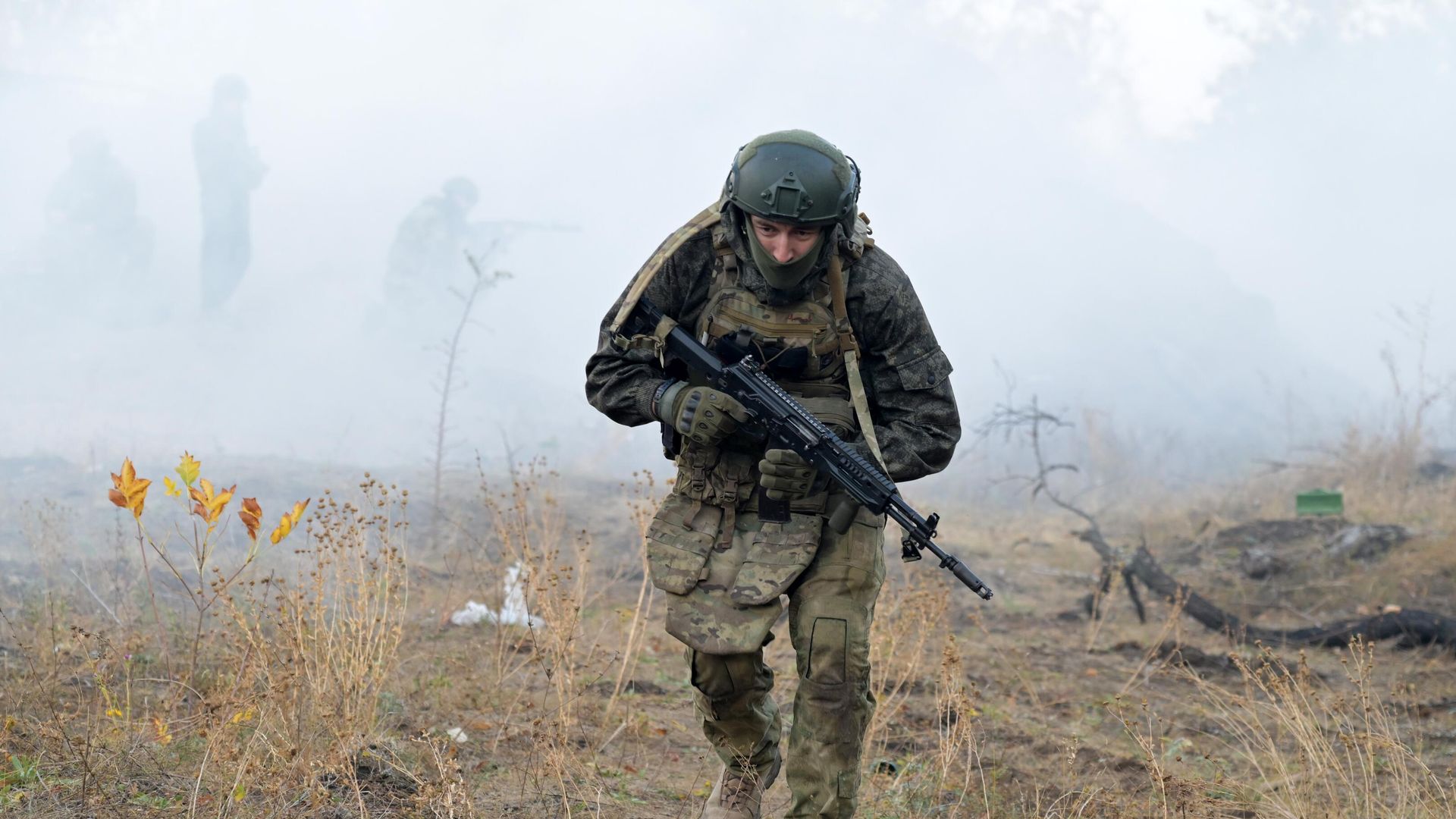 Военнослужащий ВС России в зоне СВО Военнослужащий ВС России в зоне СВО - РИА Новости, 1920, 02.11.2024