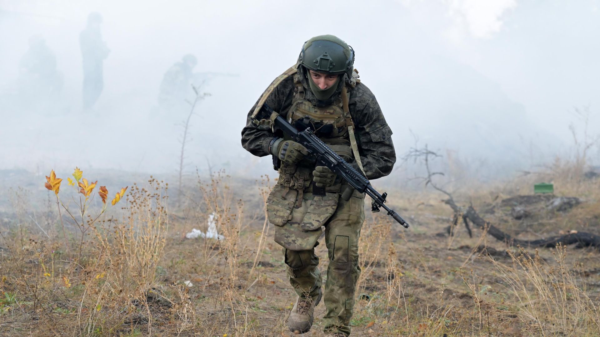 Военнослужащий ВС России в зоне СВО Военнослужащий ВС России в зоне СВО - РИА Новости, 1920, 02.11.2024