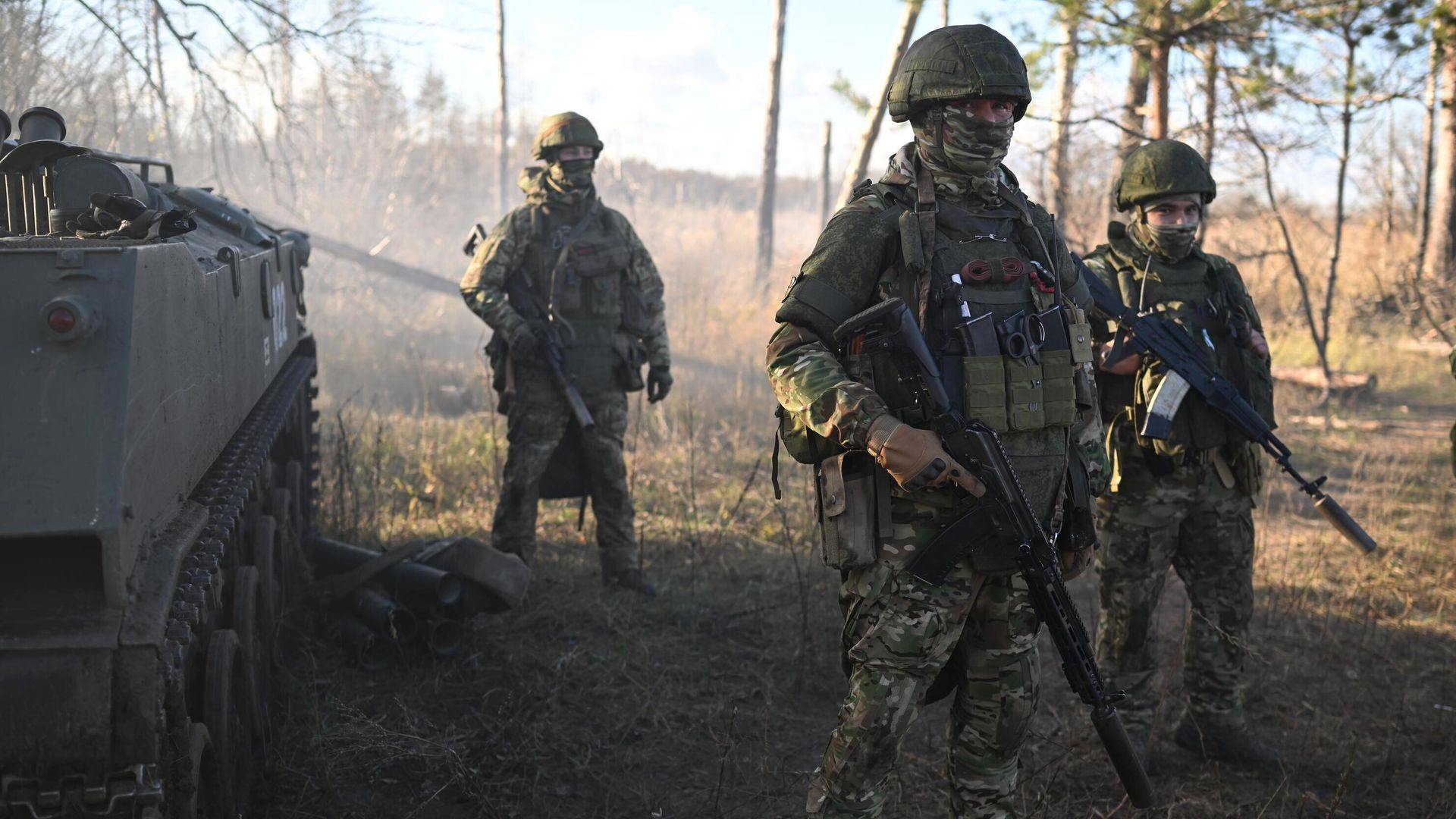Российские военные в зоне проведения спецоперации Российские военные в зоне проведения спецоперации - РИА Новости, 1920, 11.06.2024