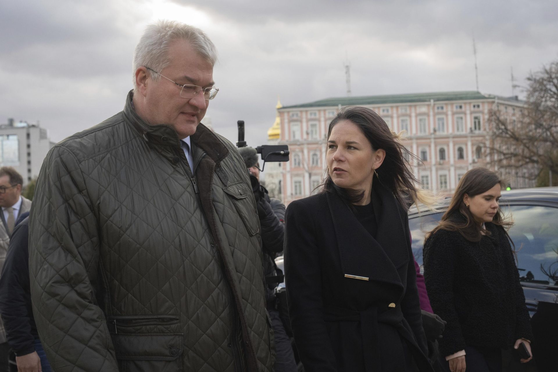 Глава МИД Германии Анналена Бербок и глава МИД Украины Андрей Сибига во время встречи в Киеве Глава МИД Германии Анналена Бербок и глава МИД Украины Андрей Сибига во время встречи в Киеве - РИА Новости, 1920, 06.12.2024