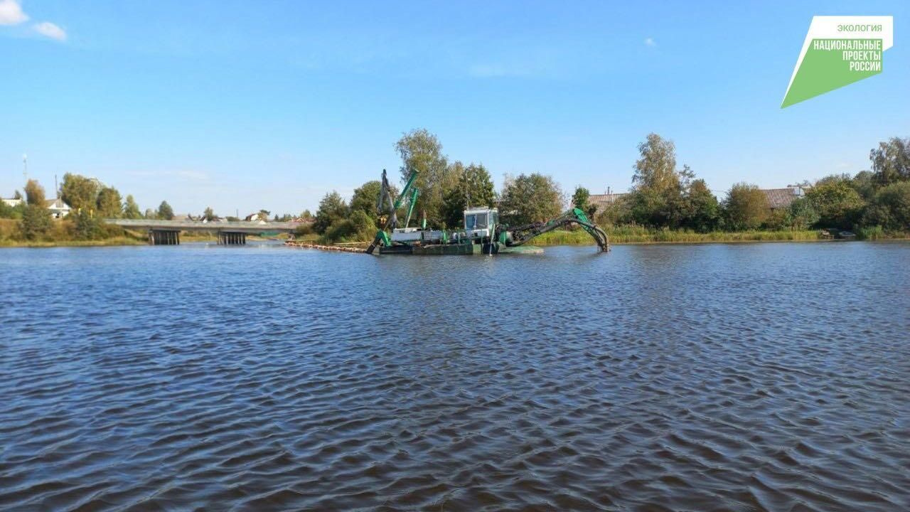 Расчистку трех водных объектов провели по нацпроекту в Тверской области Расчистку трех водных объектов провели по нацпроекту в Тверской области - РИА Новости, 1920, 05.11.2024