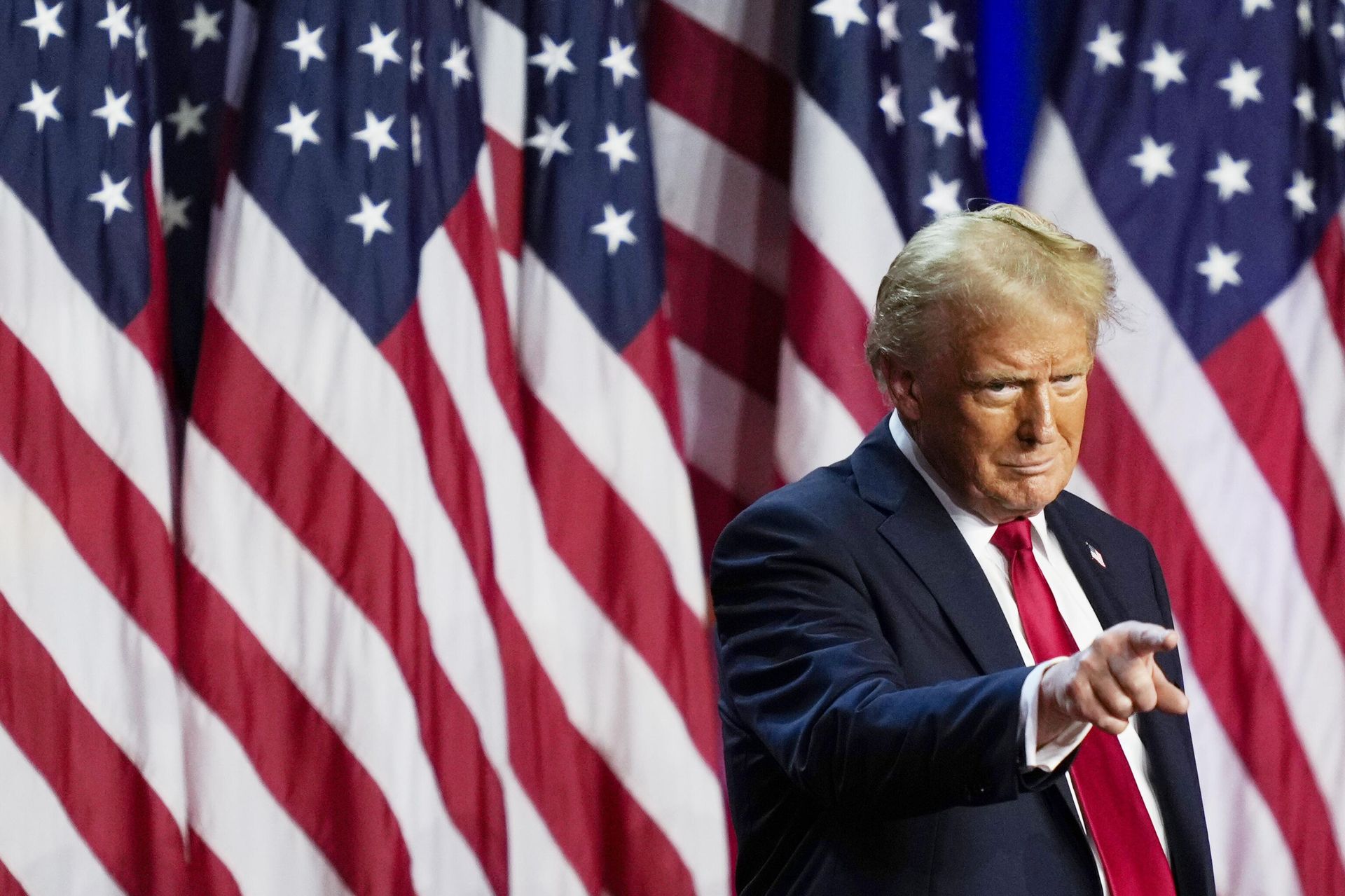 Дональд Трамп во время выступления в Уэст-Палм-Бич, штат Флорида - РИА Новости, 1920, 11.11.2024