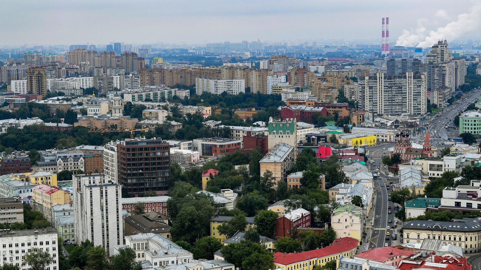 Виды Москвы Виды Москвы - РИА Новости, 1920, 15.07.2026