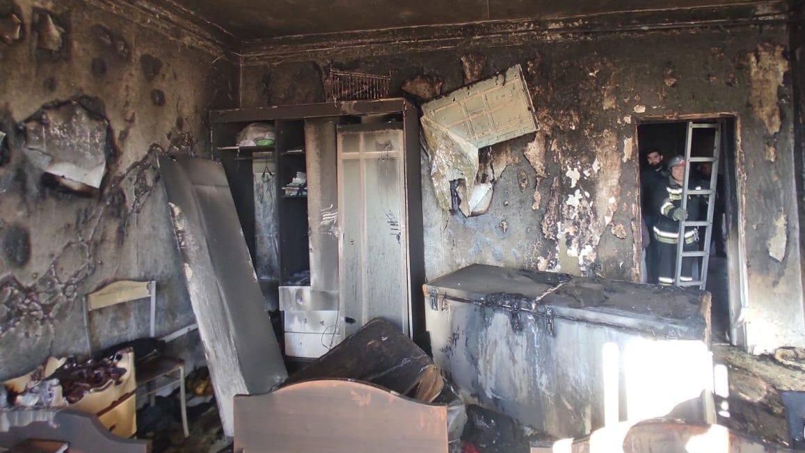 Последствия пожара в частном доме в селе Инарки Малгобекскоого района Ингушетии - РИА Новости, 1920, 07.11.2024