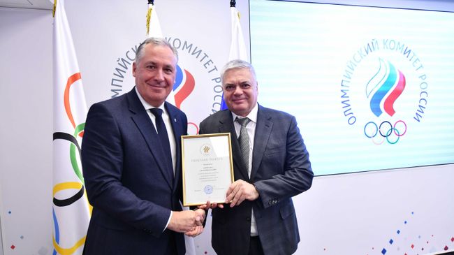 ОКР отметил вклад Сергея Шишкарева в развитие олимпийского движения