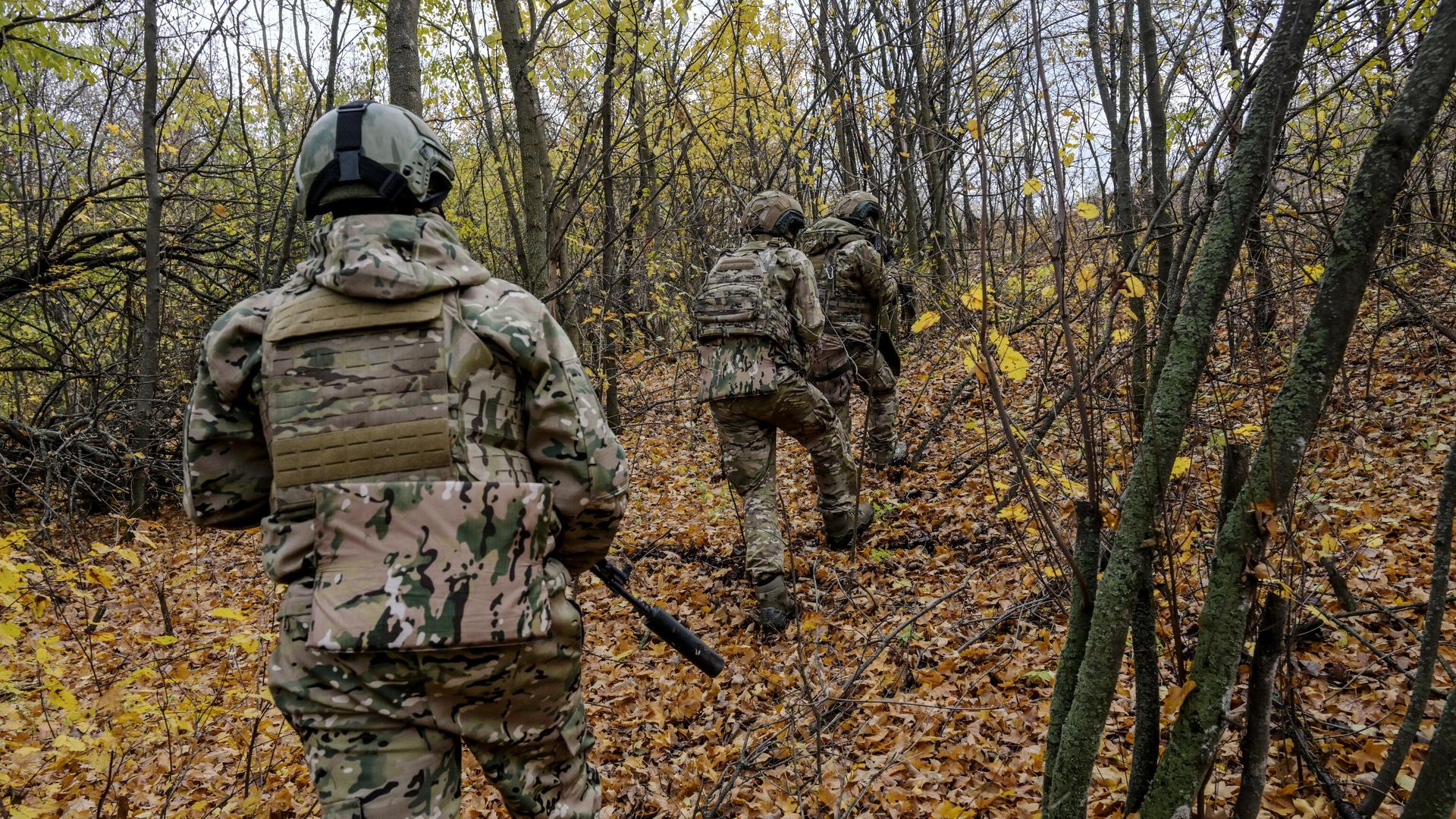 Российские военнослужащие в зоне проведения спецоперации Российские военнослужащие в зоне проведения спецоперации - РИА Новости, 1920, 11.11.2024