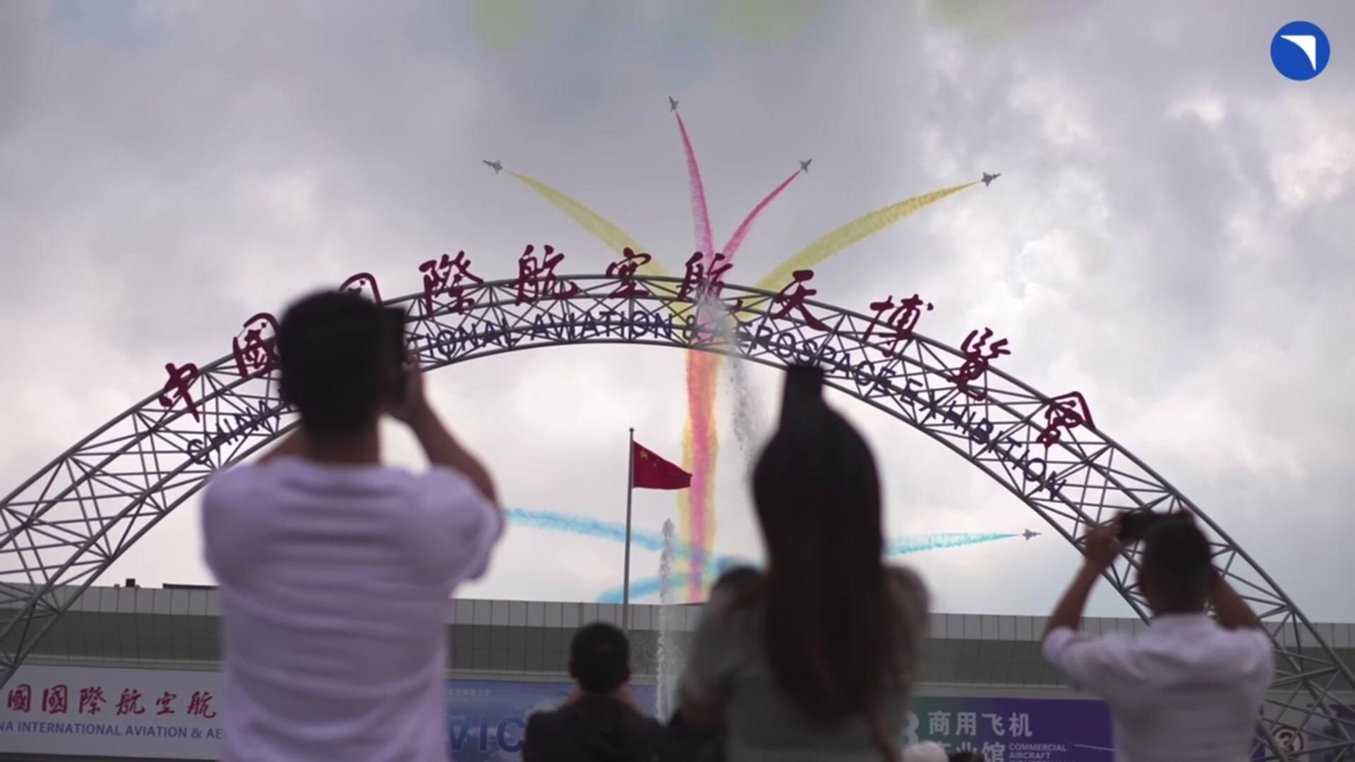 Су-57Э на выставке Airshow China 2024 в Чжухае Су-57Э на выставке Airshow China 2024 в Чжухае - РИА Новости, 1920, 11.11.2024