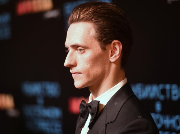 Артист балета Сергей Полунин на премьере фильма Убийство в Восточном экспрессе в Москве