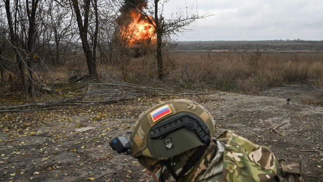 Российский военнослужащий