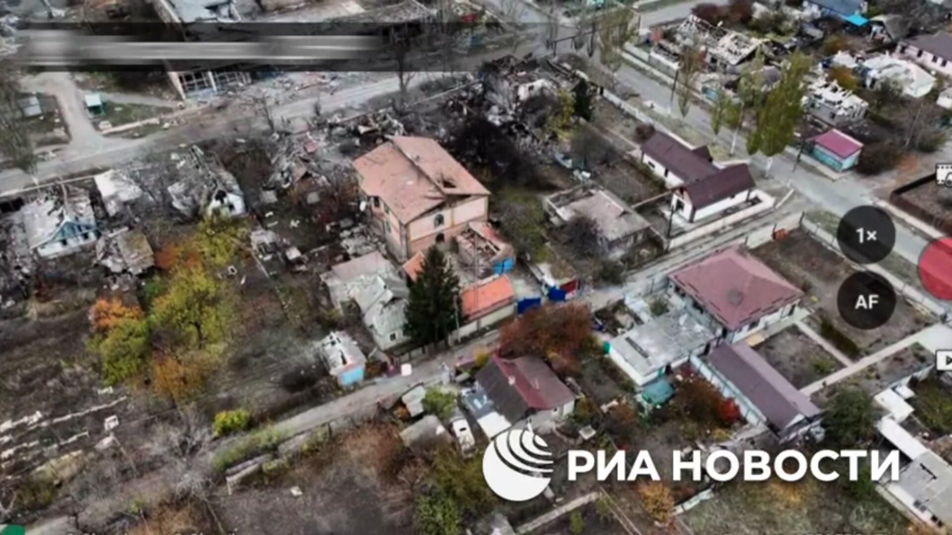 Российский БПЛА поразил здание с ретрансляторами для Mavic'а и дронов-камикадзе Российский БПЛА поразил здание с ретрансляторами для Mavic'а и дронов-камикадзе - РИА Новости, 1920, 19.11.2024
