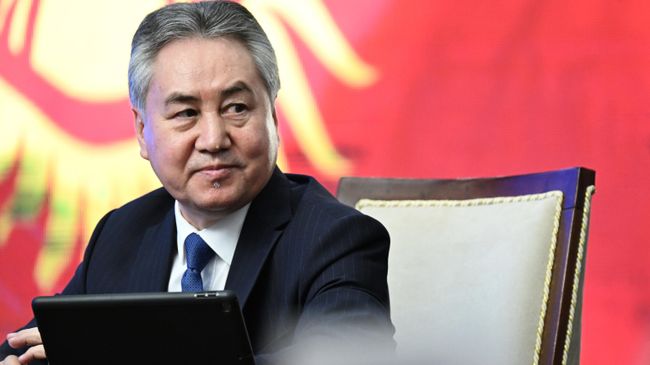 Министр иностранных дел Киргизии Жээнбек Кулубаев 