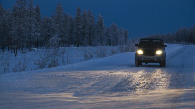 Дорога в Ямало-Ненецком автономном округе