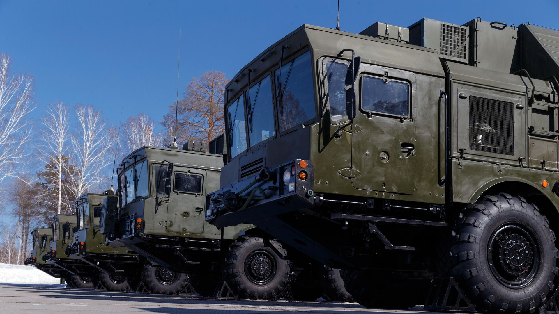 Машины обеспечения боевого дежурства Машины обеспечения боевого дежурства - РИА Новости, 1920, 27.11.2024