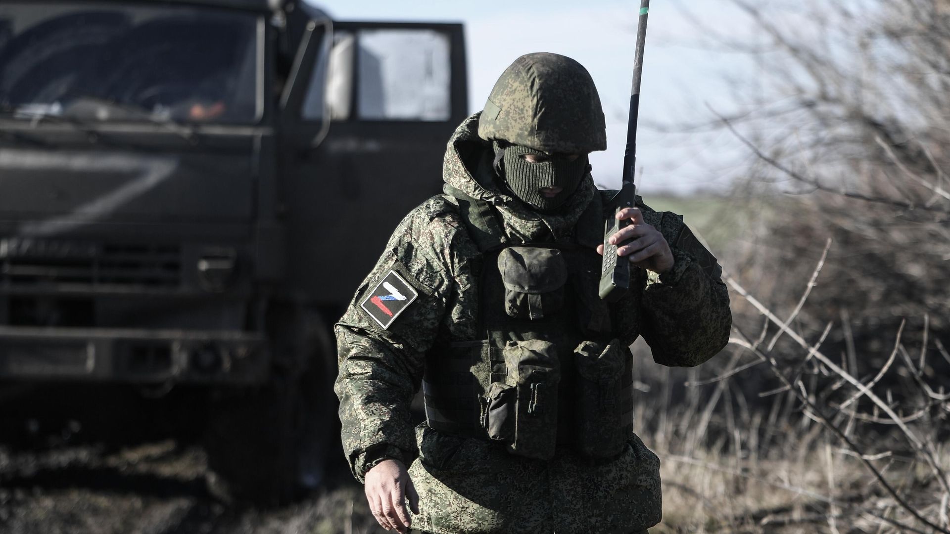 Военнослужащий Вооруженных сил РФ в зоне СВО - РИА Новости, 1920, 04.04.2026