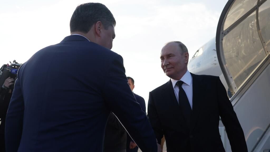 Прибытие Путина в Казахстан с государственным визитом Прибытие Путина в Казахстан с государственным визитом - РИА Новости, 1920, 27.11.2024