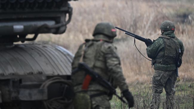 Военнослужащий Вооруженных сил РФ в зоне СВО