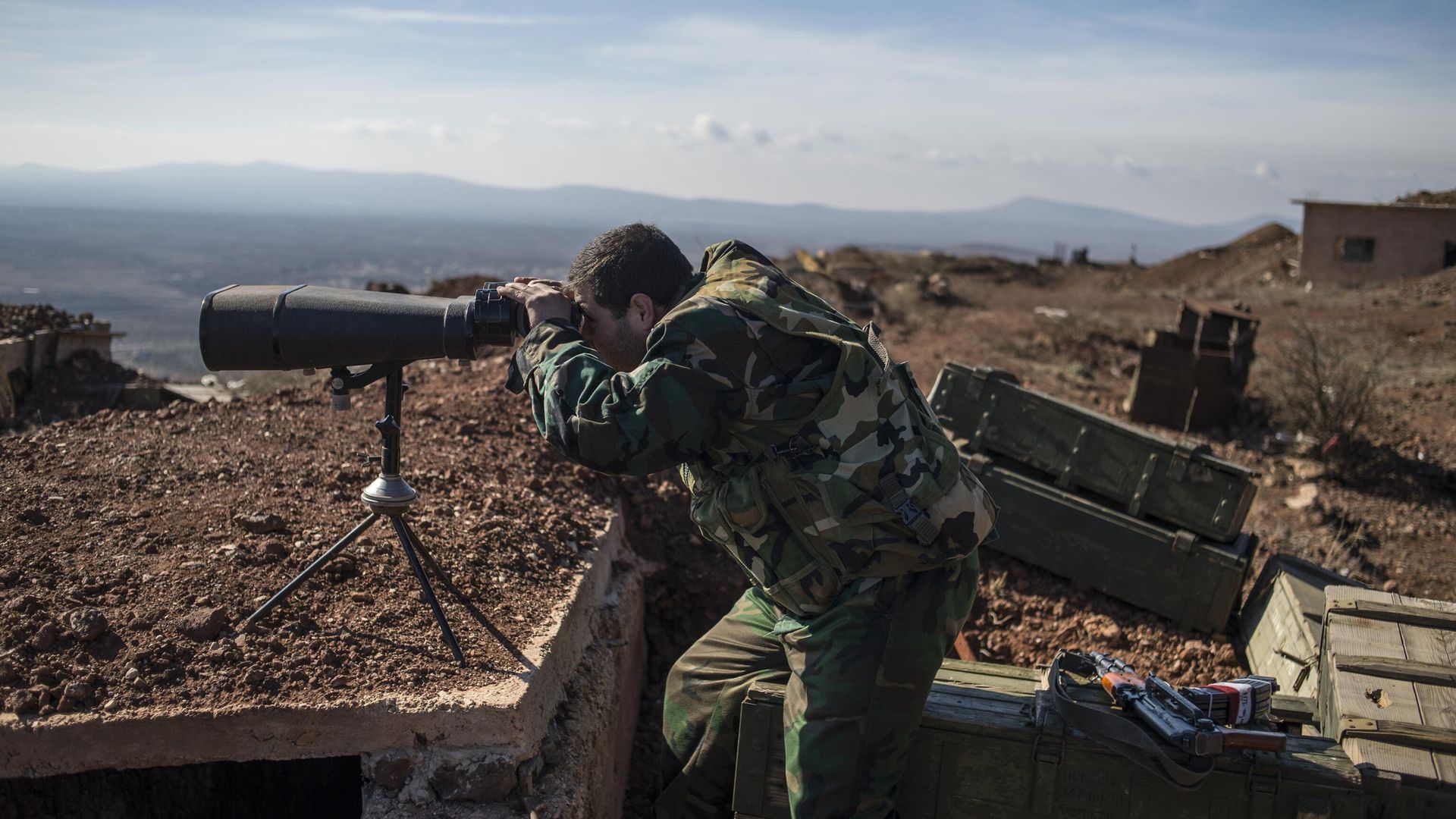 Военнослужащий Сирийской арабской армии Военнослужащий Сирийской арабской армии - РИА Новости, 1920, 02.07.2026