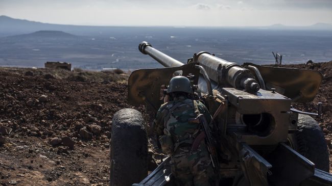 Военнослужащий Сирийской арабской армии