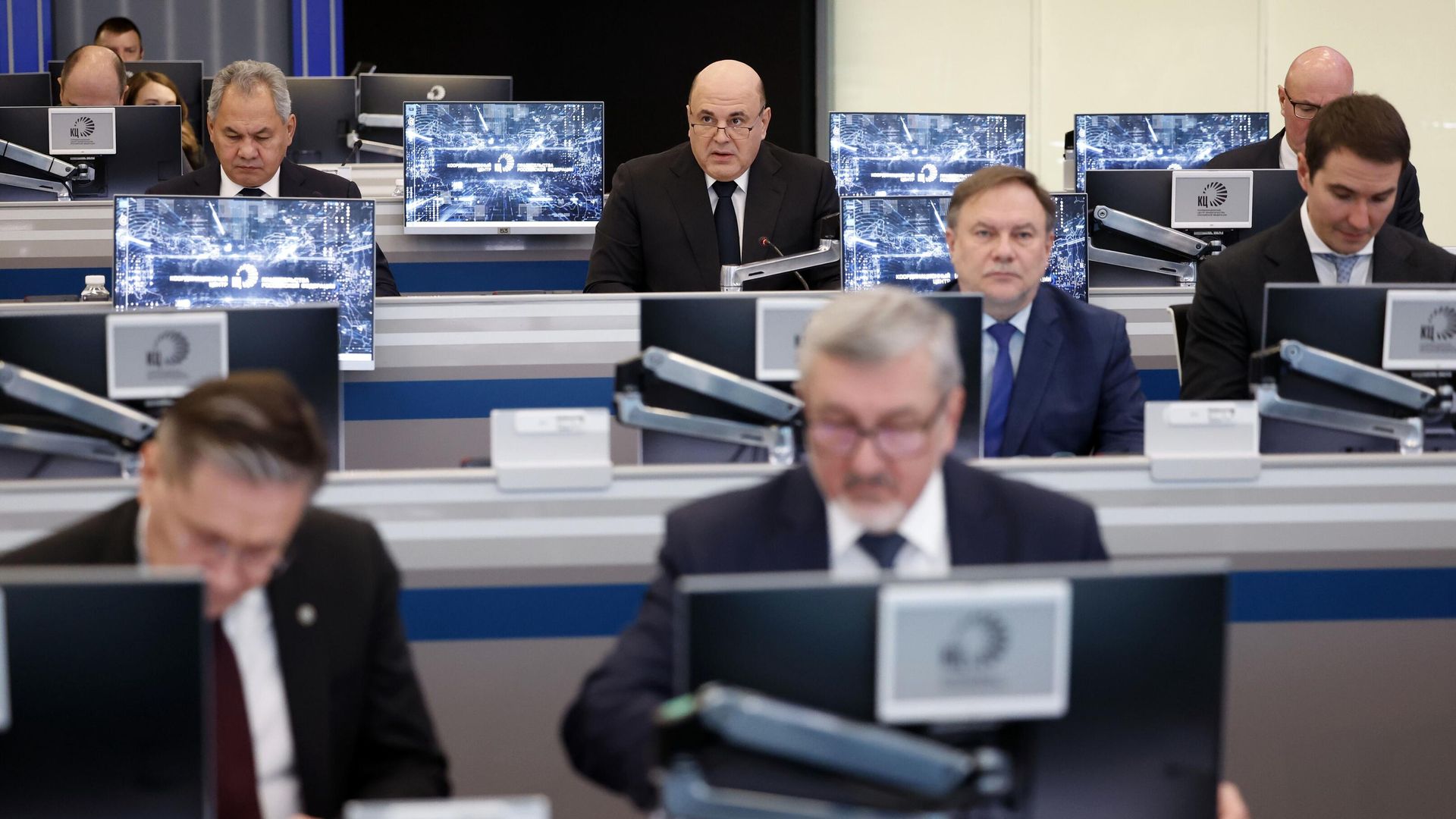 Председатель правительства РФ Михаил Мишустин проводит стратегическую сессию Технологическое лидерство в Координационном центре правительства РФ Председатель правительства РФ Михаил Мишустин проводит стратегическую сессию Технологическое лидерство в Координационном центре правительства РФ - РИА Новости, 1920, 03.12.2024