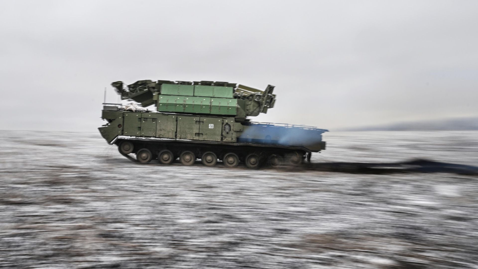 Боевое дежурство ЗРК Тор-М1 в зоне СВО Боевое дежурство ЗРК Тор-М1 в зоне СВО - РИА Новости, 1920, 14.03.2025