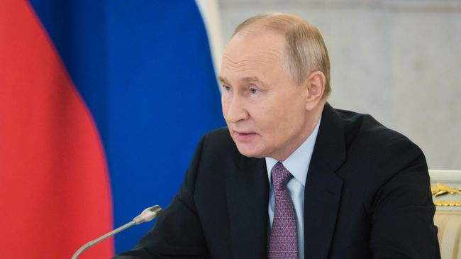 Президент РФ Владимир Путин проводит заседание Совета по стратегическому развитию и национальным проектам