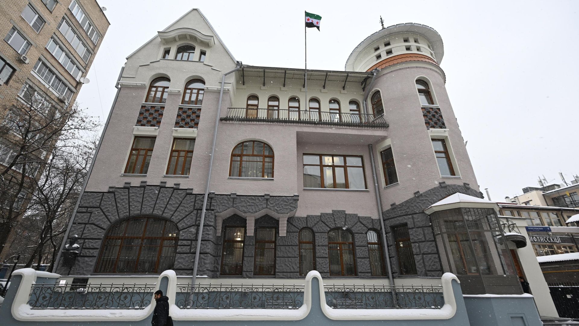 Здание посольства Сирии в Москве - РИА Новости, 1920, 08.04.2025