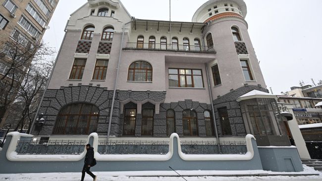 Здание посольства Сирии в Москве