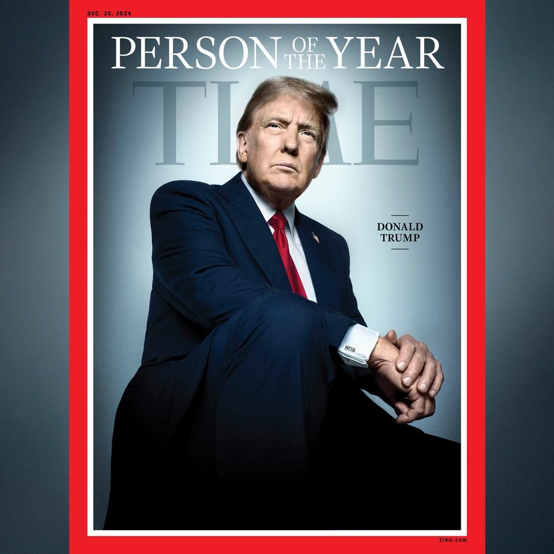 Журнал Time назвал Дональда Трампа человеком года Журнал Time назвал Дональда Трампа человеком года - РИА Новости, 1920, 12.12.2024
