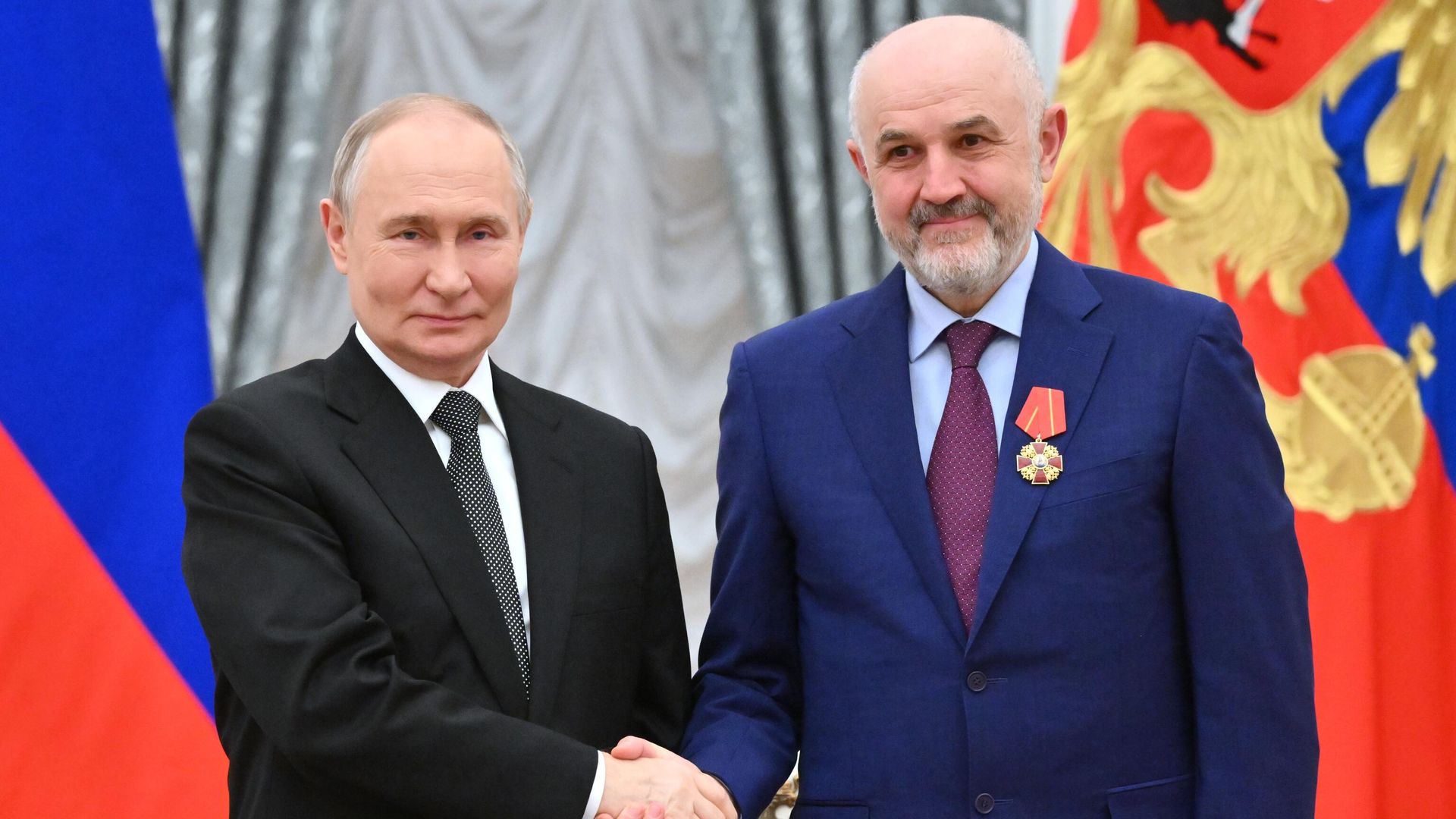 Владимир Путин и Али Узденов Владимир Путин и Али Узденов - РИА Новости, 1920, 12.12.2024