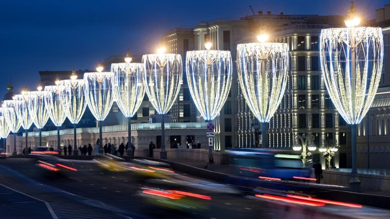 Предновогодняя Москва