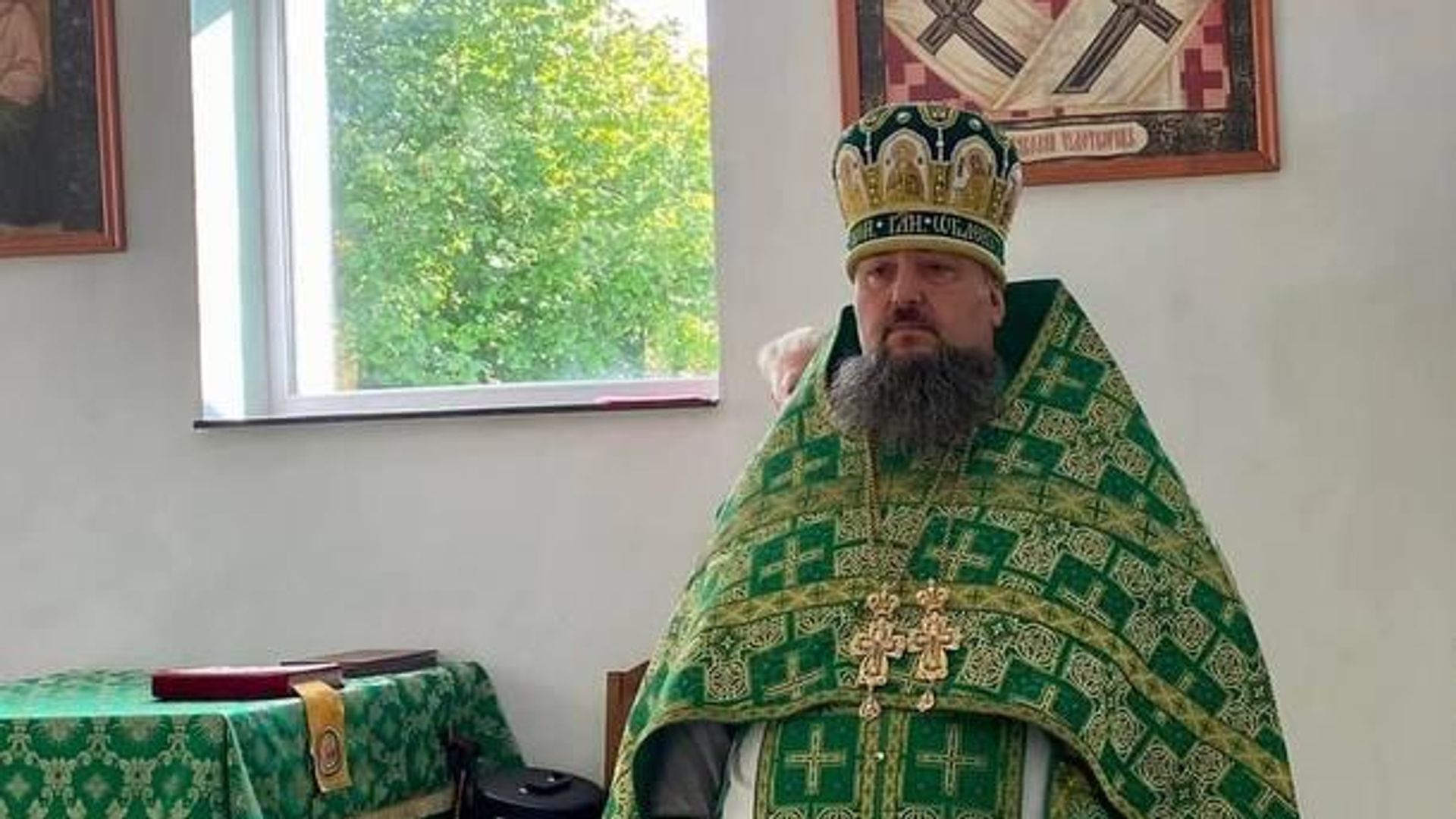 Секретарь Хустской епархии канонической Украинской православной церкви Иван Розман Секретарь Хустской епархии канонической Украинской православной церкви Иван Розман - РИА Новости, 1920, 13.12.2024