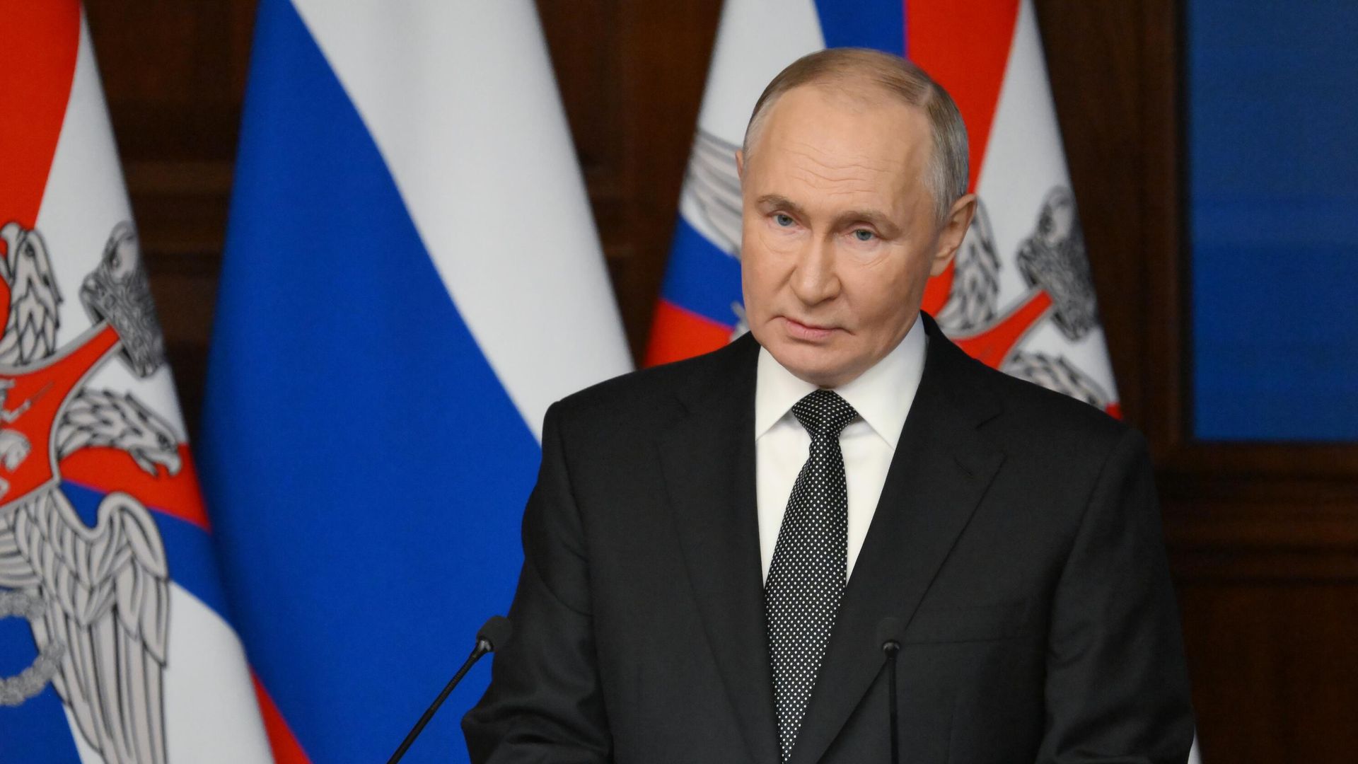Президент России Владимир Путин выступает на коллегии Министерства обороны РФ - РИА Новости, 1920, 16.12.2024
