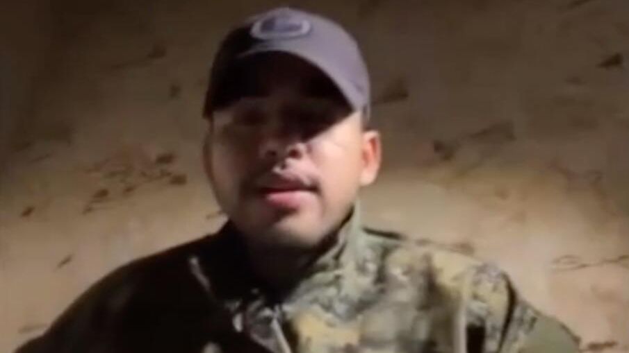 Бразильский наемник Лукаш Рибейру ди Жесус. Кадр видео Бразильский наемник Лукаш Рибейру ди Жесус. Кадр видео - РИА Новости, 1920, 18.12.2024