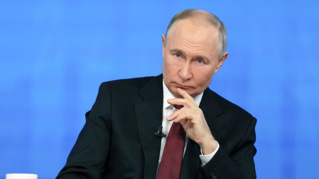 Россия отвечала на атаки Киева по каждой позиции, заявил Путин