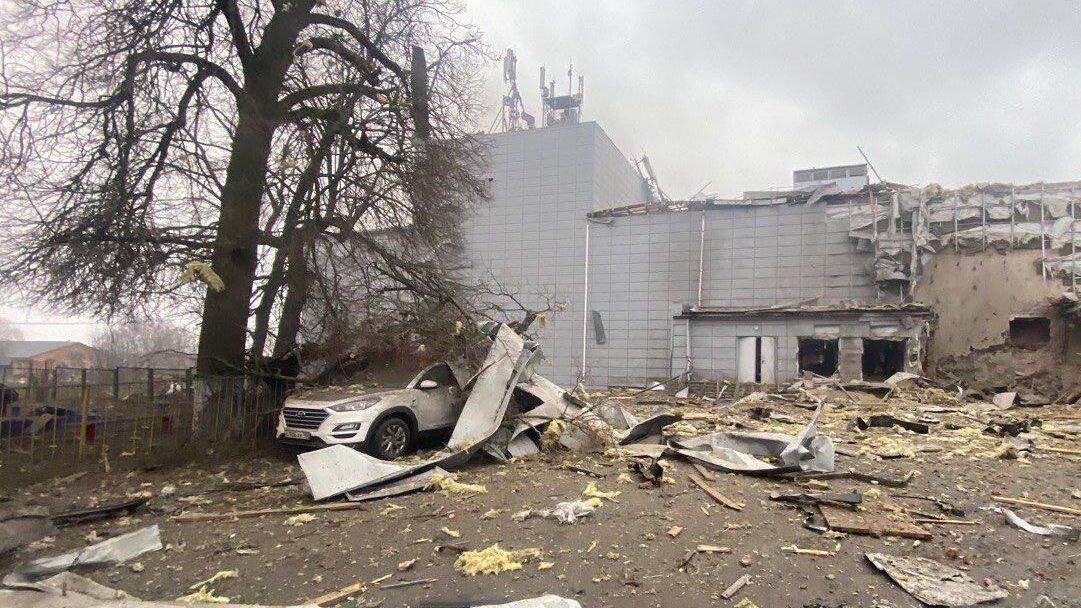 Последствия обстрела Рыльска в Курской области Последствия обстрела Рыльска в Курской области - РИА Новости, 1920, 20.12.2024