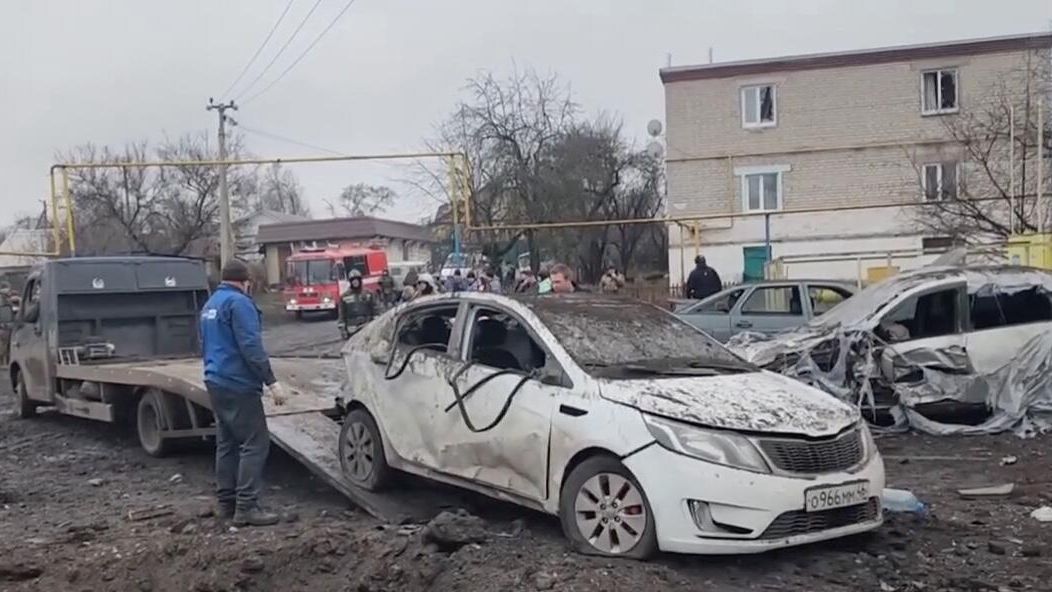 Последствия удара со стороны ВСУ по Льгову Курской области Последствия удара со стороны ВСУ по Льгову Курской области - РИА Новости, 1920, 09.04.2025