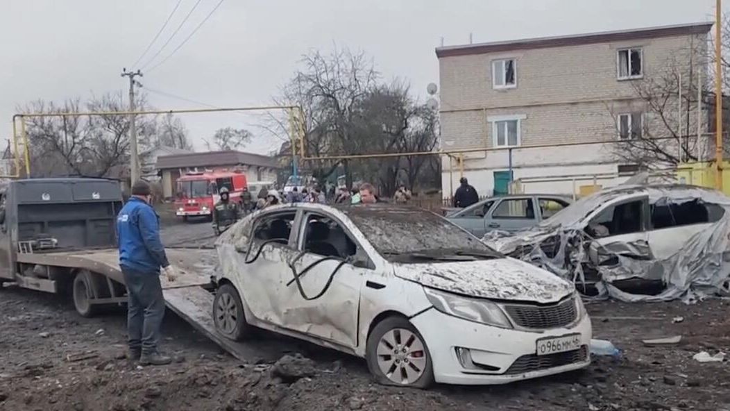 Последствия удара со стороны ВСУ по Льгову Курской области Последствия удара со стороны ВСУ по Льгову Курской области - РИА Новости, 1920, 09.04.2025