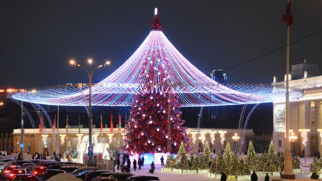 Предновогодняя Москва