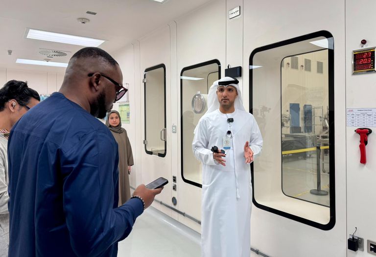 В Космическом центре Дубая (Dubai Space Center) В Космическом центре Дубая (Dubai Space Center)