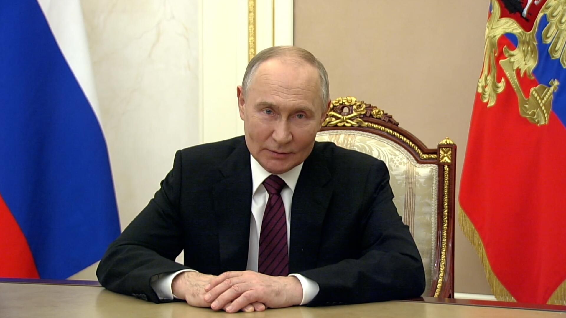 Поздравление Путина с Днем спасателя Поздравление Путина с Днем спасателя - РИА Новости, 1920, 27.12.2024