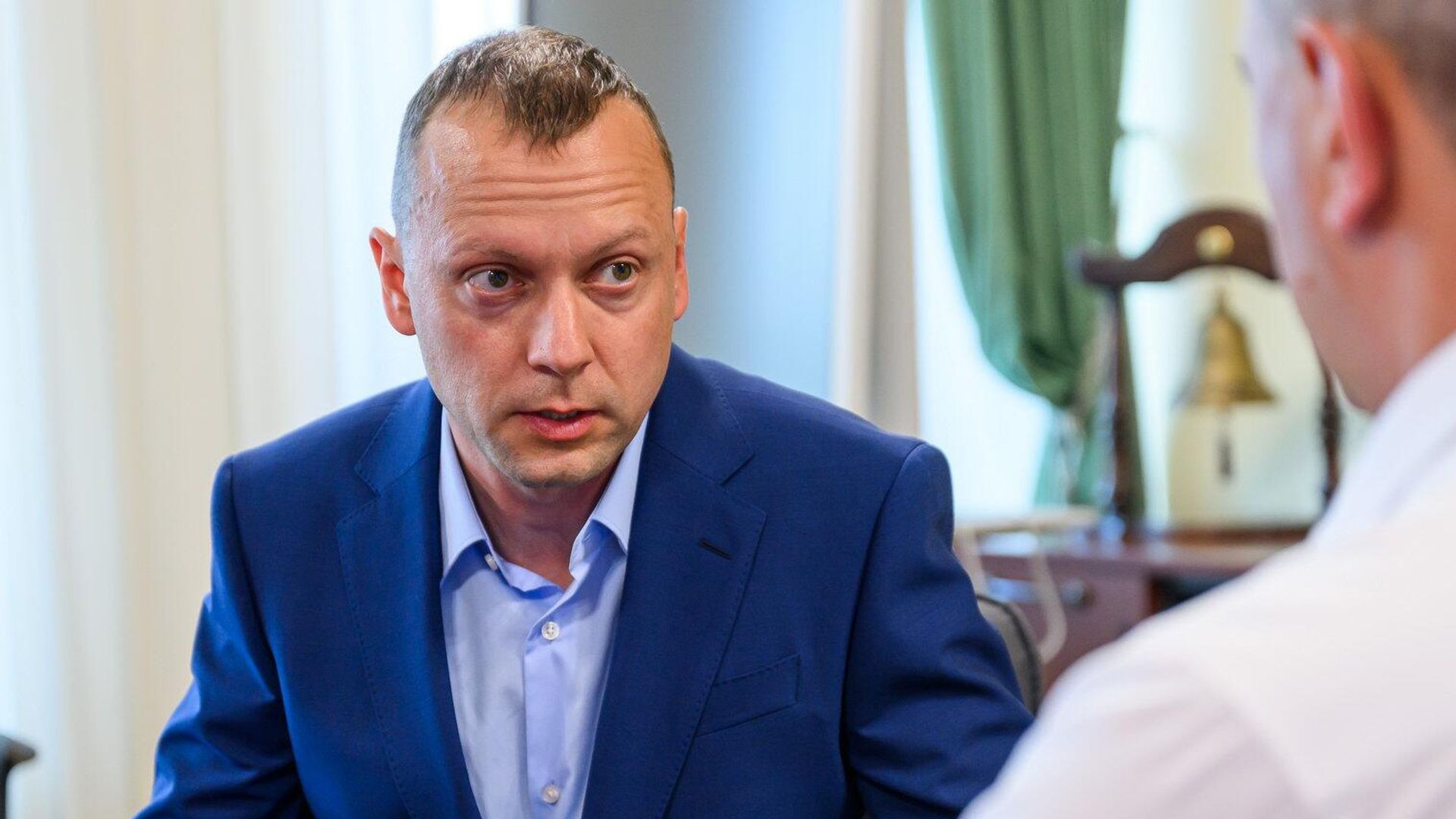 Кавалер двух орденов Мужества, участник первого потока программы Время героев Александр Шляпников Кавалер двух орденов Мужества, участник первого потока программы Время героев Александр Шляпников - РИА Новости, 1920, 28.12.2024