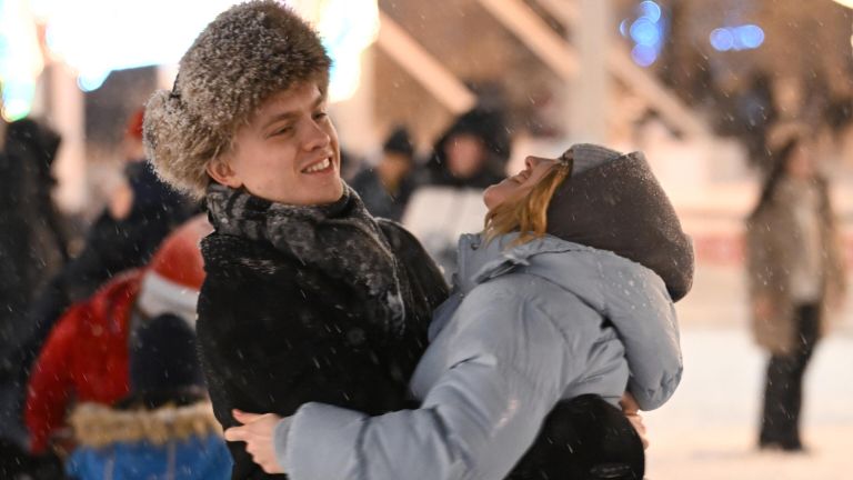 Празднование Нового года в Казани
