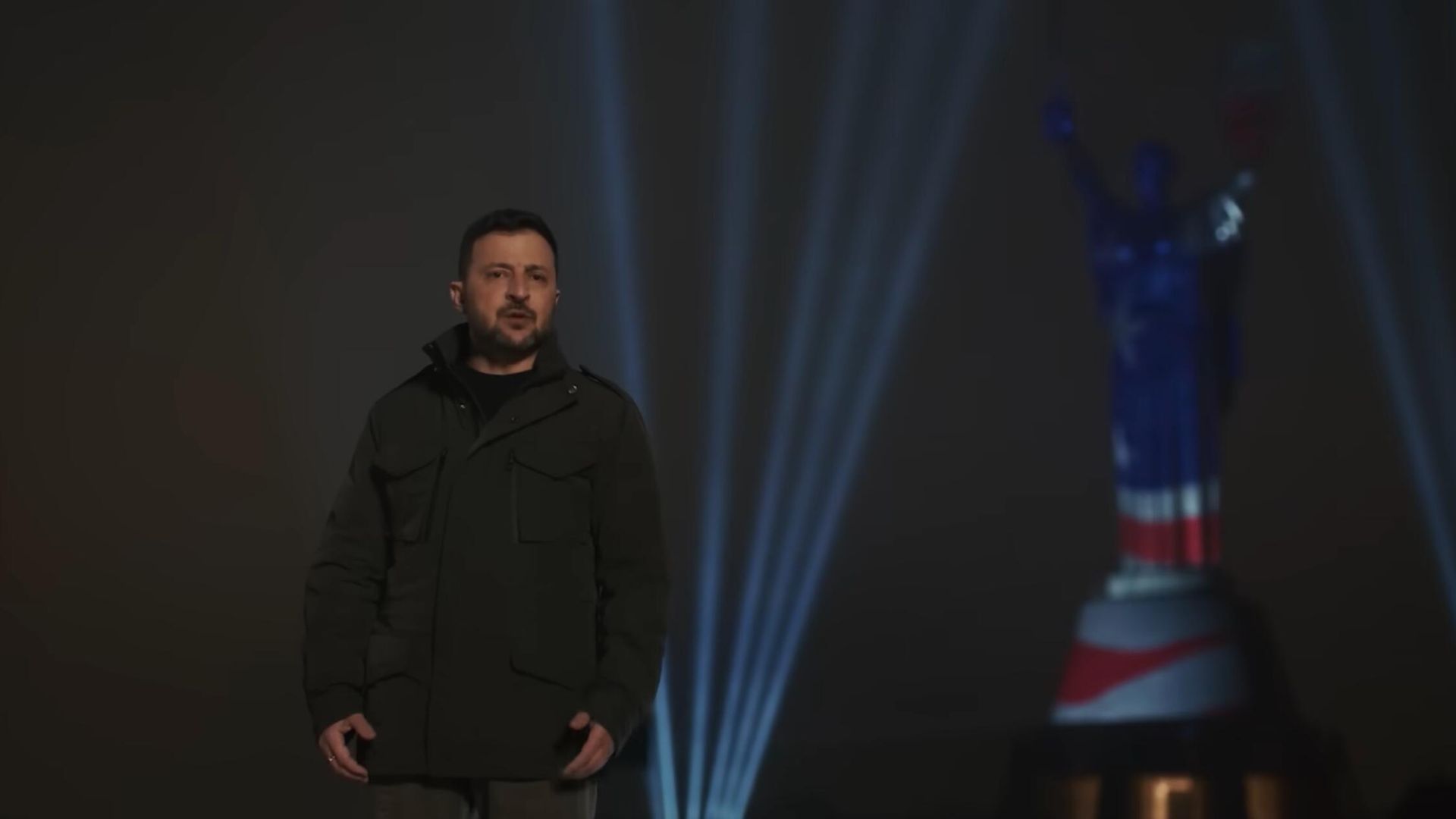 Кадр обращения Владимира Зелеского Кадр обращения Владимира Зелеского - РИА Новости, 1920, 01.01.2025