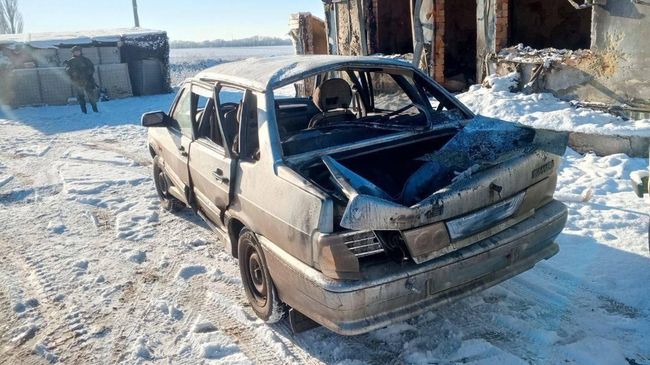 Последствия удара со стороны ВСУ в Шебекино Белгородской области