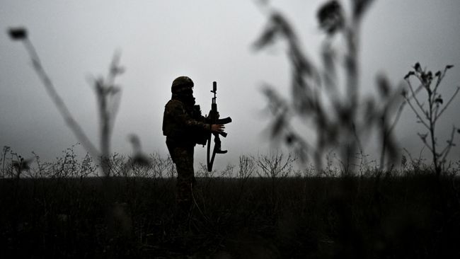 Военнослужащий ВС РФ в зоне СВО