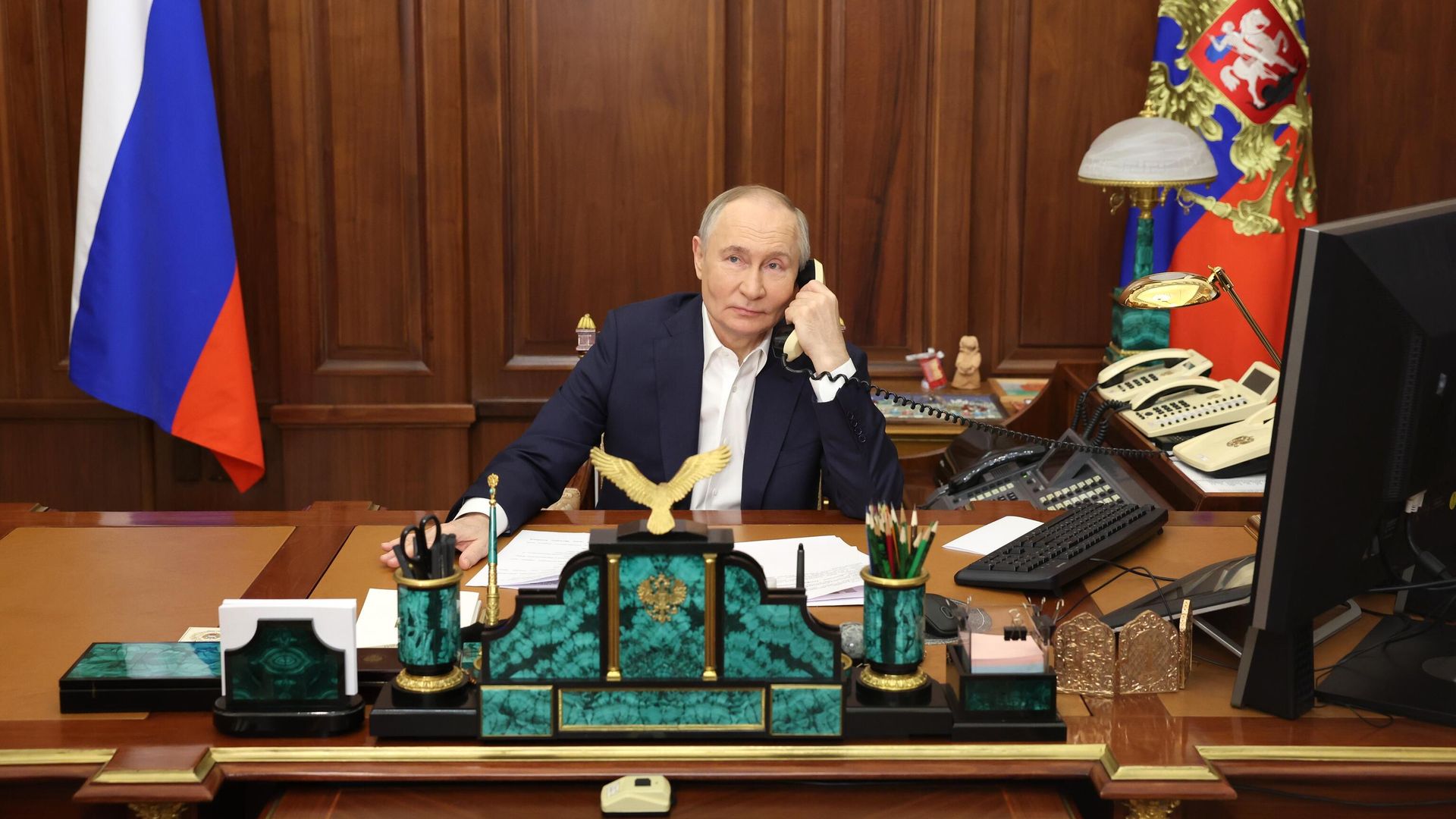 Президент России Владимир Путин - РИА Новости, 1920, 07.01.2025