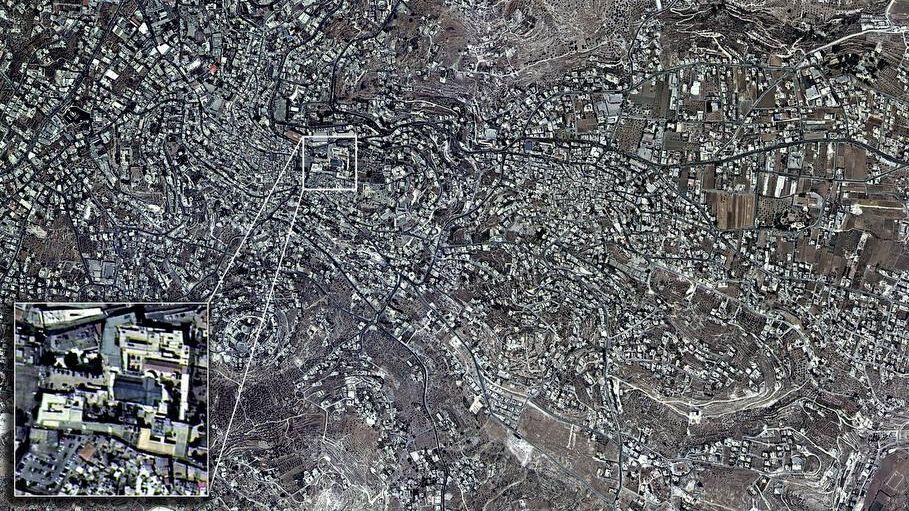 Снимок города Вифлеема, расположенного на территории Западного берега реки Иордан Снимок города Вифлеема, расположенного на территории Западного берега реки Иордан - РИА Новости, 1920, 07.01.2025