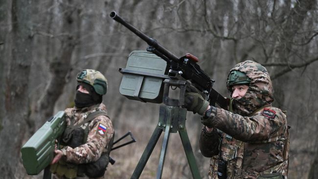 Военнослужащие ВС РФ в зоне СВО